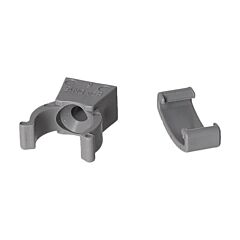 EN: PIPE CLAMP 20MM GOEMA GREY PLASTIC