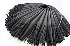 SPAZZOLA D1030 SOFTECS NERO 100LG CON LE