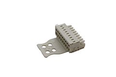 SCATOLA CONNETTORE A MOLLA RM3,5 CCL 9PO