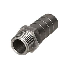 EN: HOSE NOZZLE R 1/2" STAINLESS STEEL F