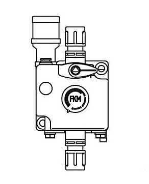DOSING PUMP COMPL.3L/H VITON ELECT. PRE-